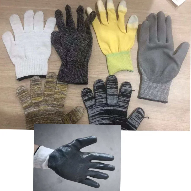 Fully automatic computer 7G gloves knitting machine