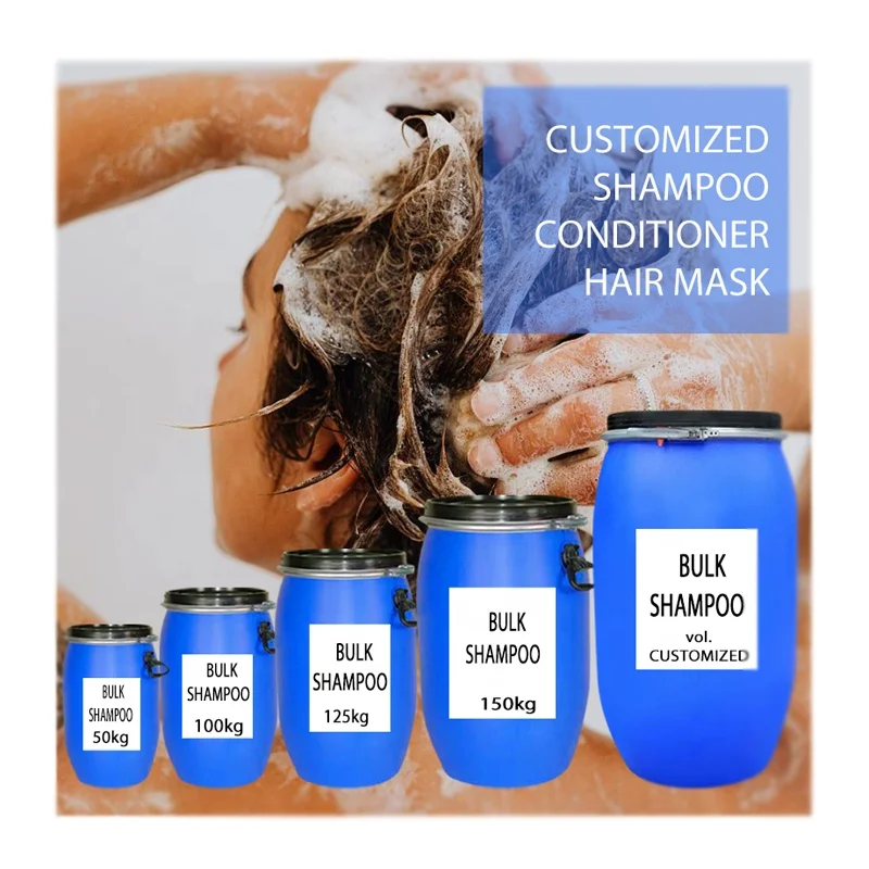 Wholesale Raw Materials All Hair Types Bulk Shampoo for Salon Private Label Organic Shampoo Bulk in Drums