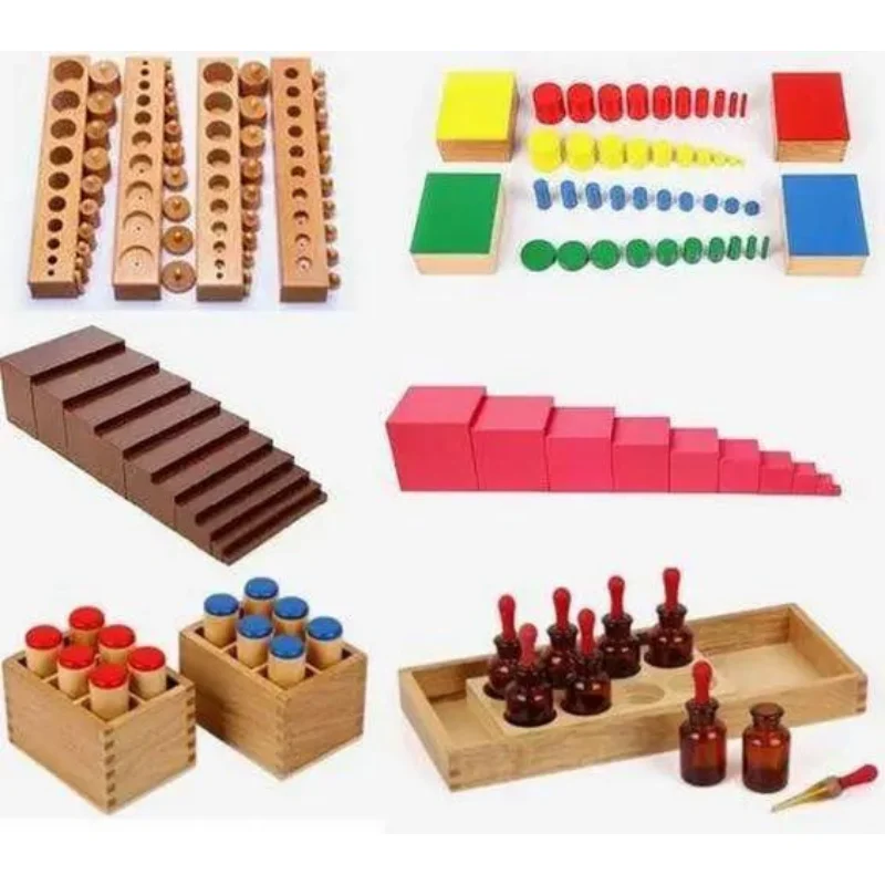 Material Montessori Para Aprender Ingles New Born Baby Toys Kindergarten Toys Educational Wooden Learning Toy Montessori Board