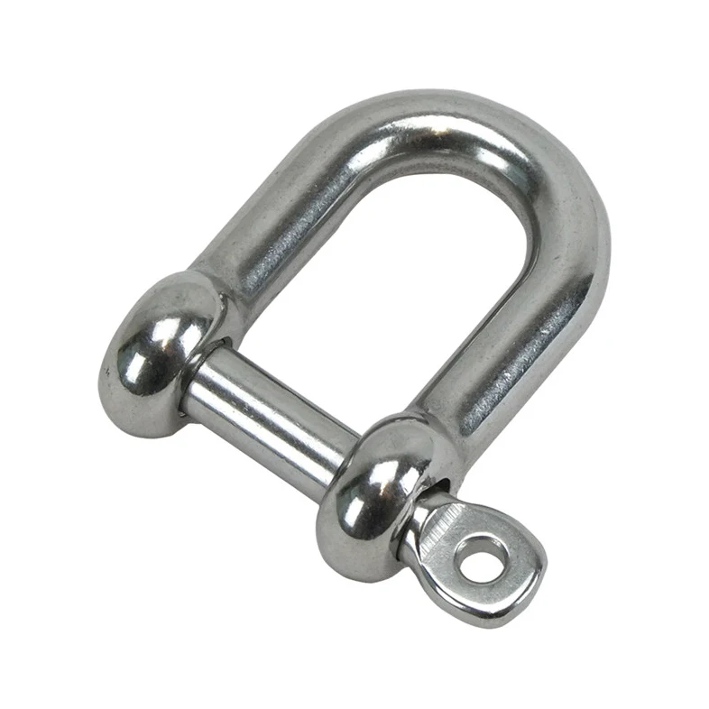 Heavy Duty U.S. Type Galvanized Steel Forged Screw Pin Anchor Bow Lifting Marine Rigging Shackle 5/8 Bow Shackle 7/16