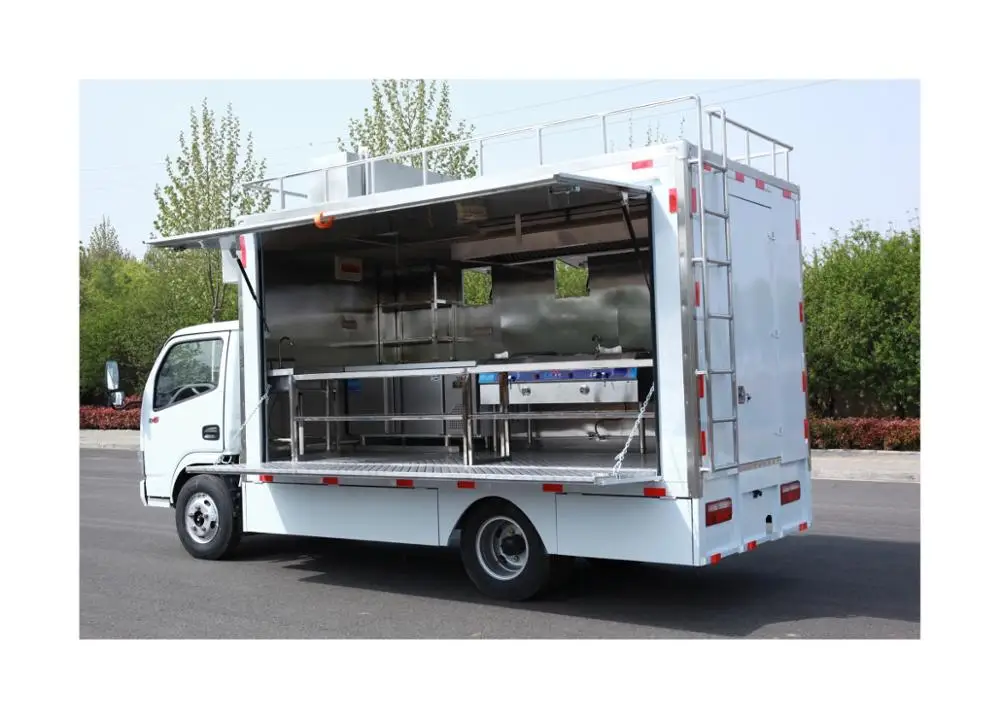Camiones De Comida Usados Used Street Food Vending Coffee Pancake Carts for Sale