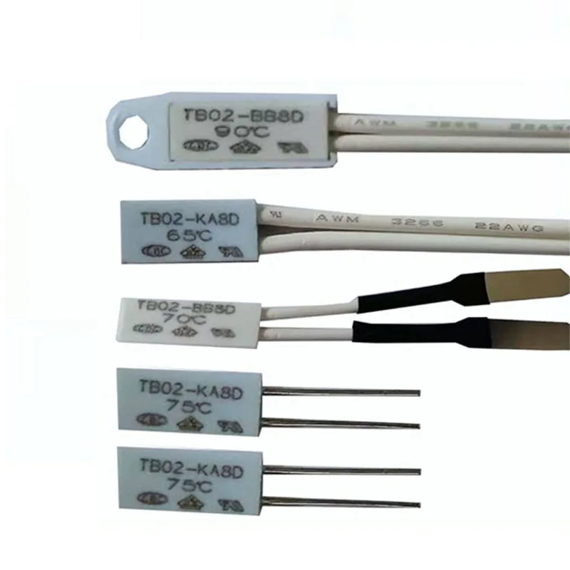 TB02-BB8DMicro motor thermal protectors TB02 for pc board Micro thermal cutout switch TB02-KA8D
