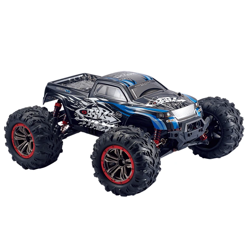RC Truck 1/10 2.4GHZ 4WD 46km/h High Speed Car Supersonic Monster Water Resistant Off-Road Vehicle Toy