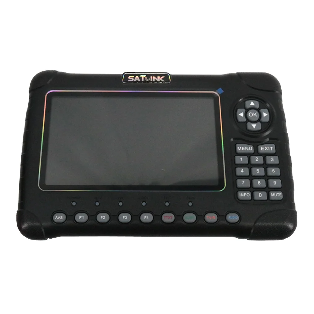 WS-6980 DVB-S2/T2/C Цифровой спутниковый Finder метр анализатор