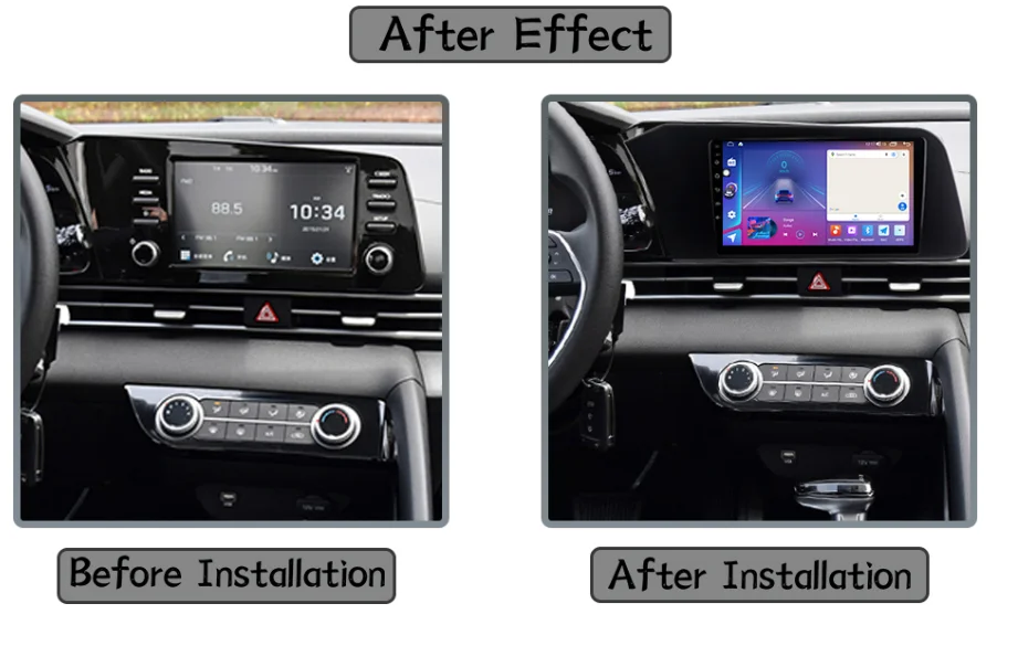 Android экран для Hyundai Elantra VII CN7 2020 - 2021 мультимедийная навигация GPS Видео Autoradio Player автомобильный Carplay монитор