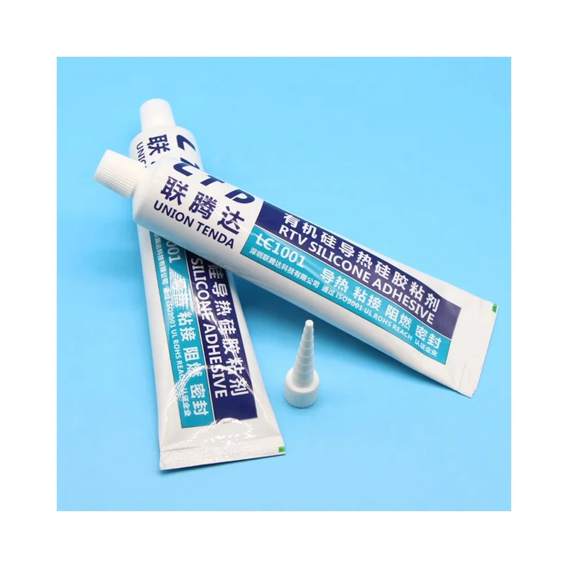 1,2 Вт/мК Теплопроводящий силиконовый резиновый жидкий клей материал Rtv