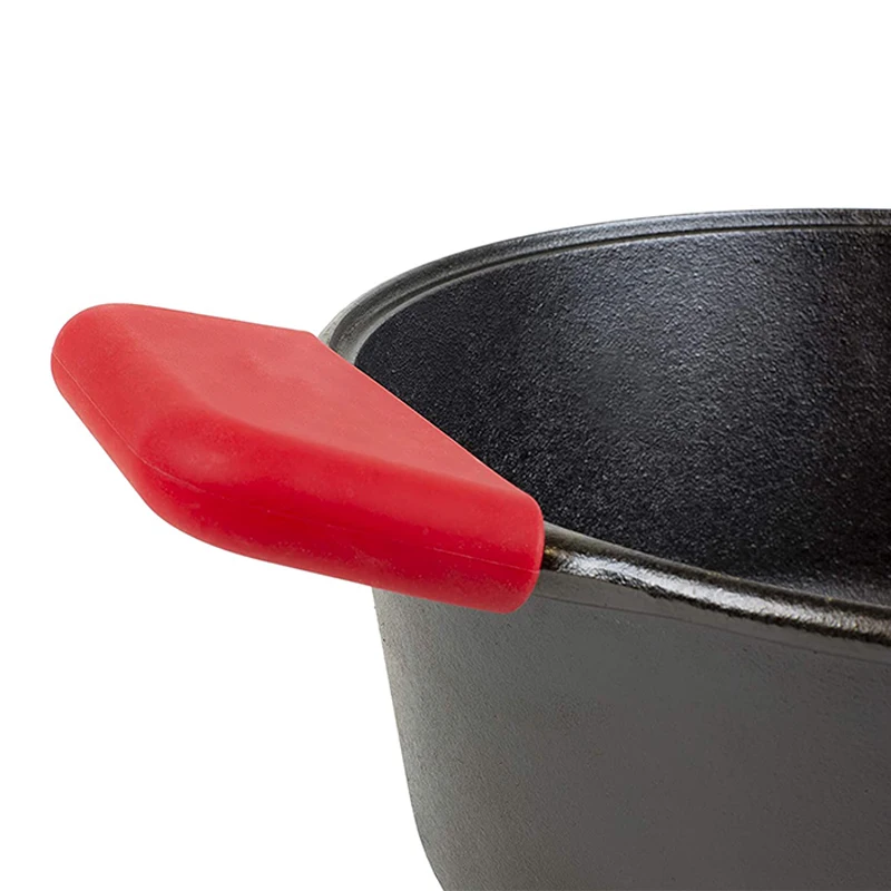 Silicone Assist Hot Handle Holder Pot Holders Cover Pot Holders Rubber Heat Resistant Pot for Frying Cast Iron Skillet Metal Pan