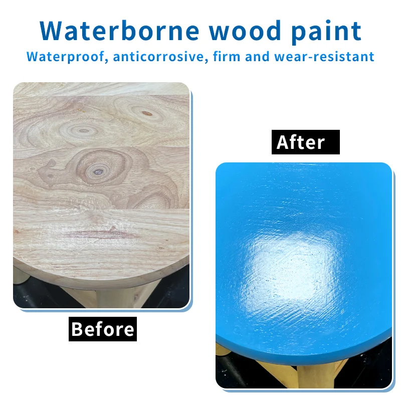sea blue wood wax oil tung oil varnish waterborne wood ware paint furniture gloss repair antiseptic wood wax oil translucent
