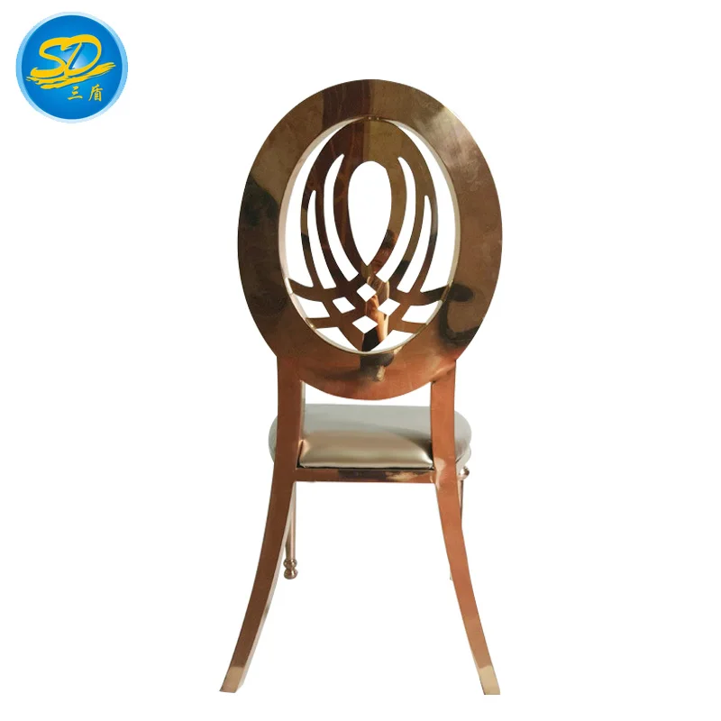 
5 Years Guarantee Time Event Party Wedding Dining Furniture Stainless Steel Chair For Sale 