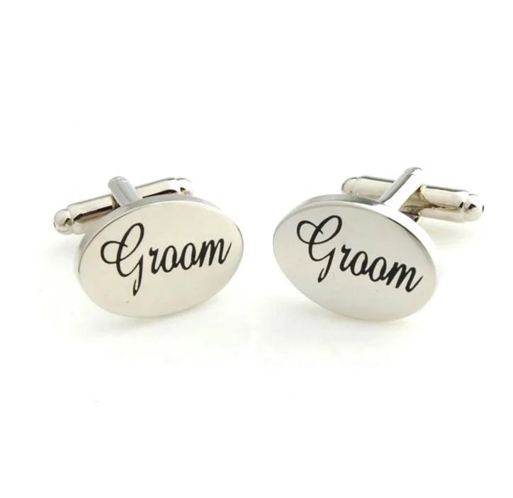 how to buy Wedding Use Custom Bride Groom Cufflinks cufflinks men