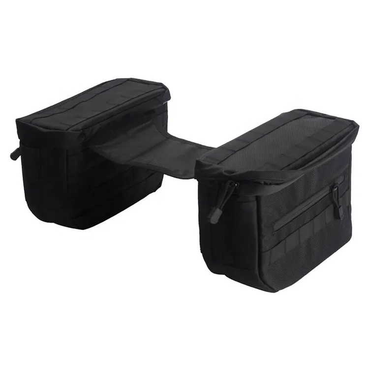 Motor Side Bag Manufacturer Travelling Luggage 1680D Polyester Waterproof Motorcycle Saddlebag Bag