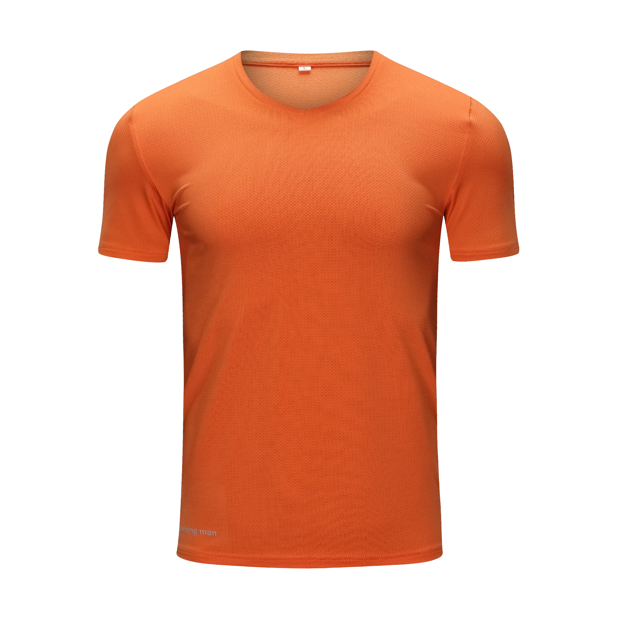 Wholesale hot selling black t-shirt with custom logo sports fitness workout t-shirt men