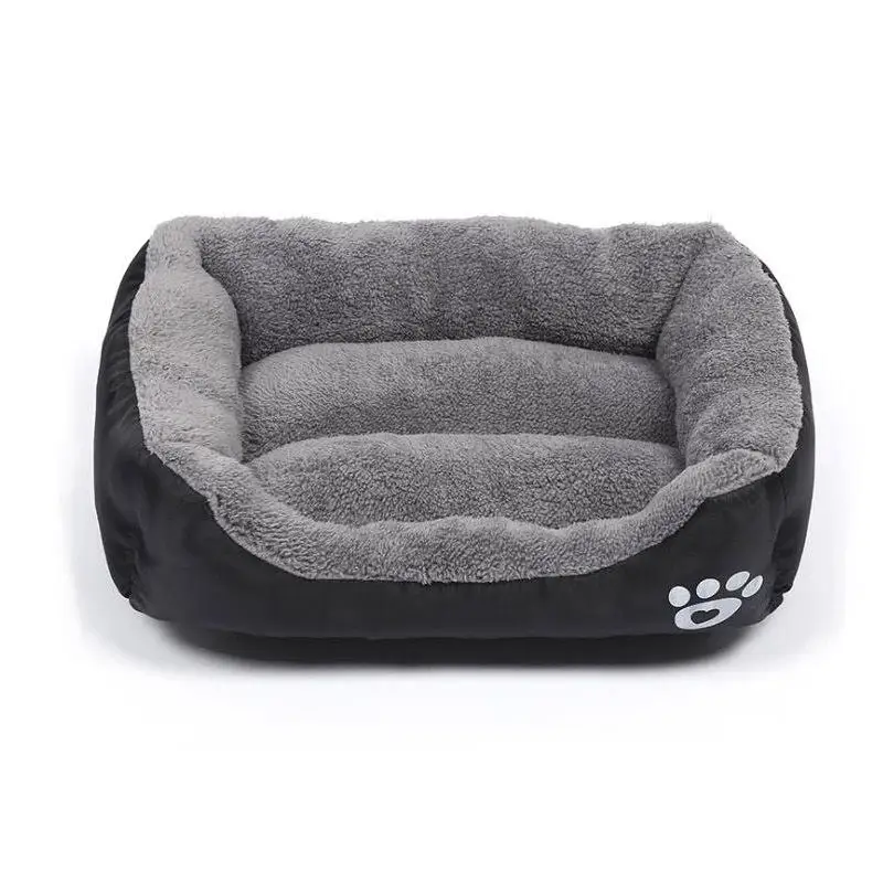 Wholesale Custom Breathable Dog Sofa Bed Dual Non-slip botfom Use Double Sided Dog Nest Large Rectangle Pet Cat Beds