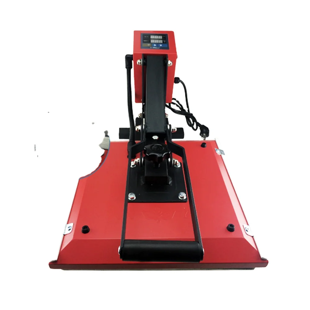 Термопресс для печати на футболках, 38*38, экономичная Термотрансферная машина для одежды