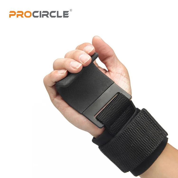 ProCircle Heavy Duty Power Wrist Straps Hand Grip Support For Deadlifts, Pull Ups Shrugs - Gym Gloves For Men and Women
