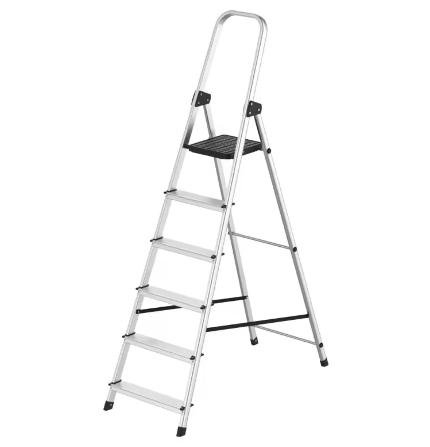 New Arrival GS/EN131 approved lightweight Plastic 3-8 home use portable Ladder aluminum Trolley Step Ladder