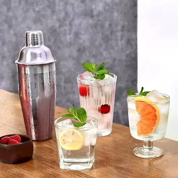 750 ml  Stainless Steel Bartender Shakers for Mixed Drinks Margarita Alcohol Liquor Barware Tools