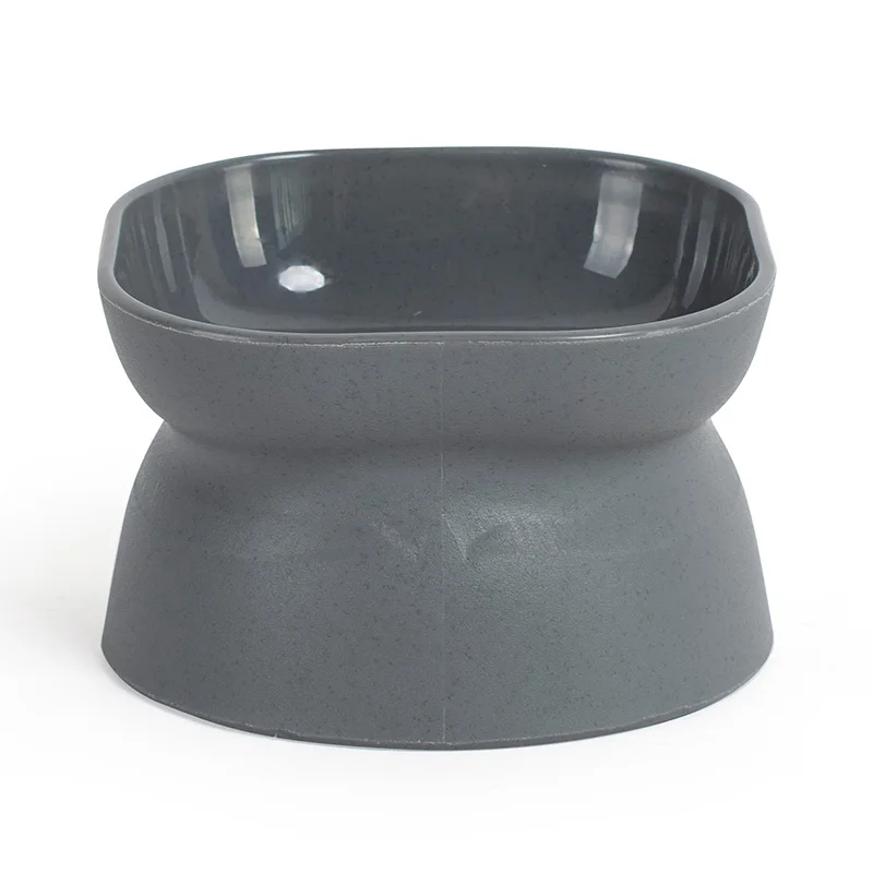 Bay Raised 2 Cat Bowls slanted Design for cat easy eating and drinking dishwasher safe