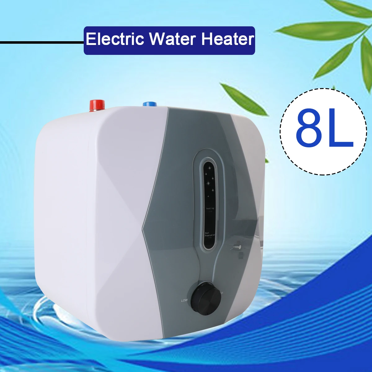 Wholesale Price Stainless Steel 1500W IPX4 Bathroom Smart Instant Electric Water Heater for Shower