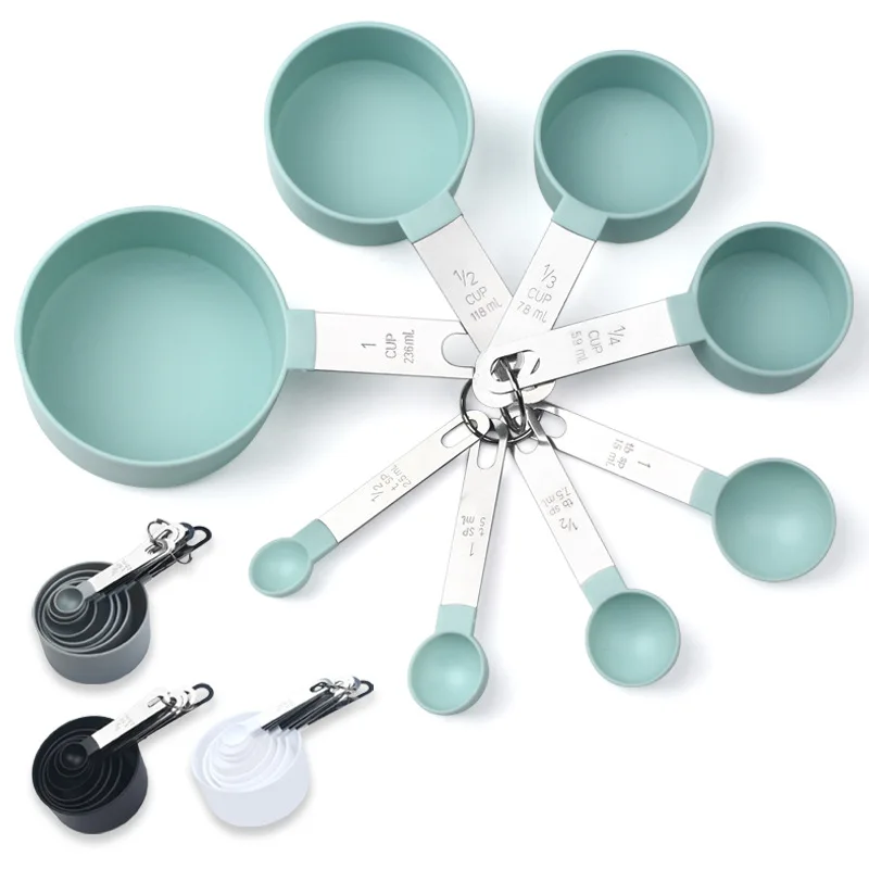 Мерная ложка из нержавеющей стали Amazon пластиковая мерная чашка многофункциональный инструмент для
