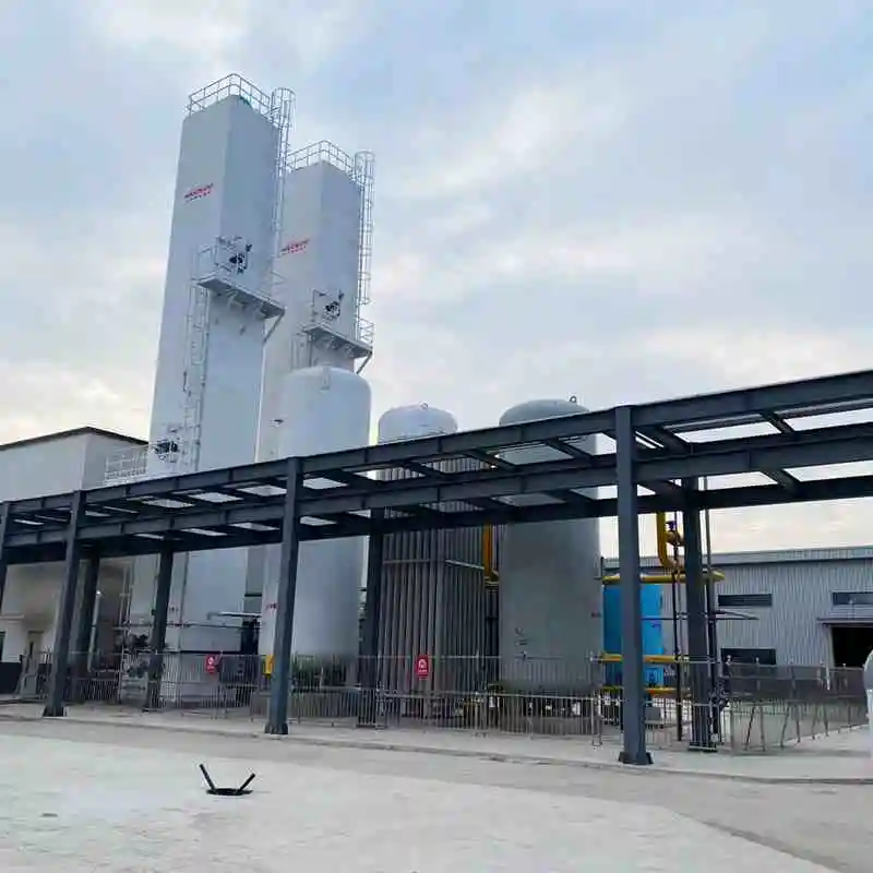 NUZHUO Liquid Nitrogen Oxygen Generator Oxygen Nitrogen Gas Making Machinery Cryogenic O2 N2 Oxygen Nitrogen Air Separation Unit