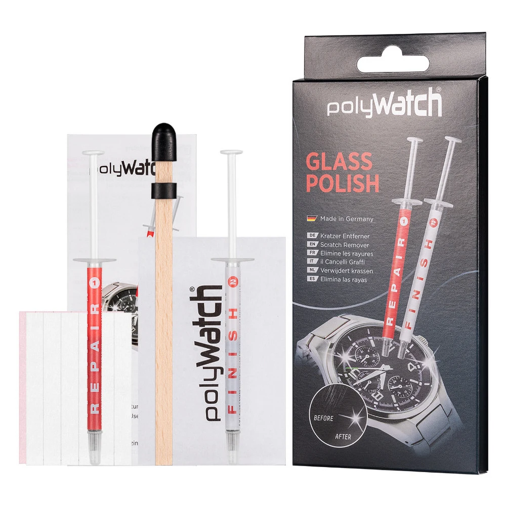 PolyWatch Glass Polish Glass Polish Scratch Remover Watch Glass Scratch Remover for watches smartphone car furniture etc