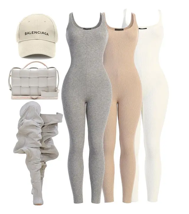 Custom logo one piece elastic slim fit Deep V neck sleeveless long pencil legging women nude bodysuit romper jumpsuit