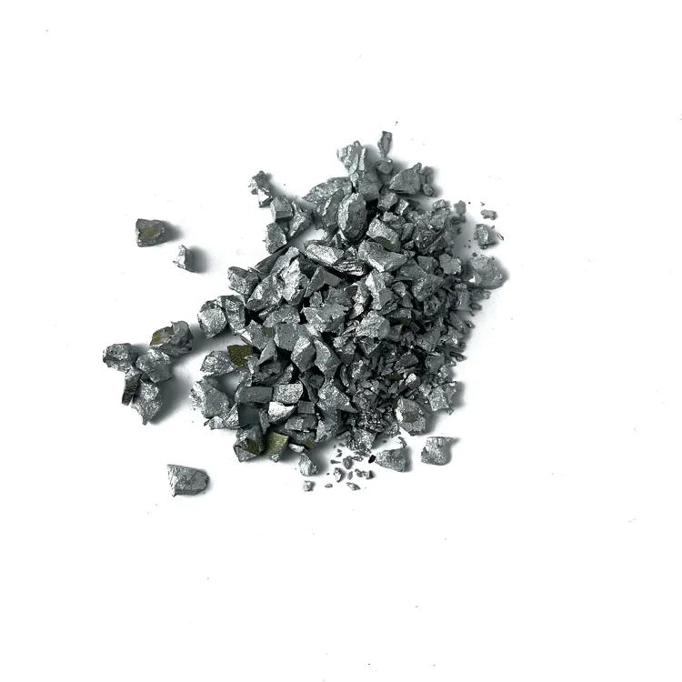 Top 99.99% Zinc Gallium Alloy Granules Customize ZnGa50at% 1-6mm ZnGa Alloy Pellets Pieces