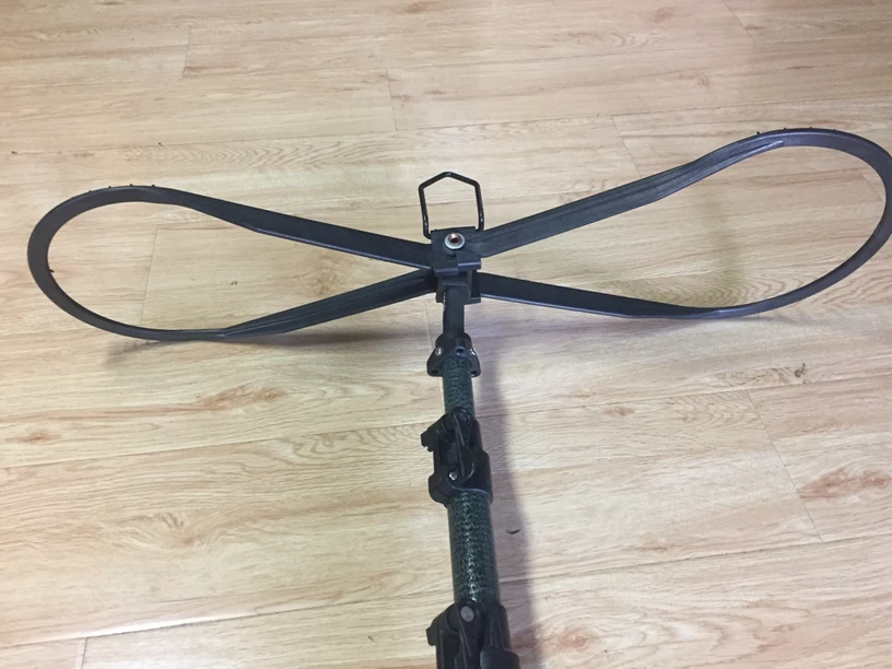 Telescopic camouflage net support pole system fiberglass material pole