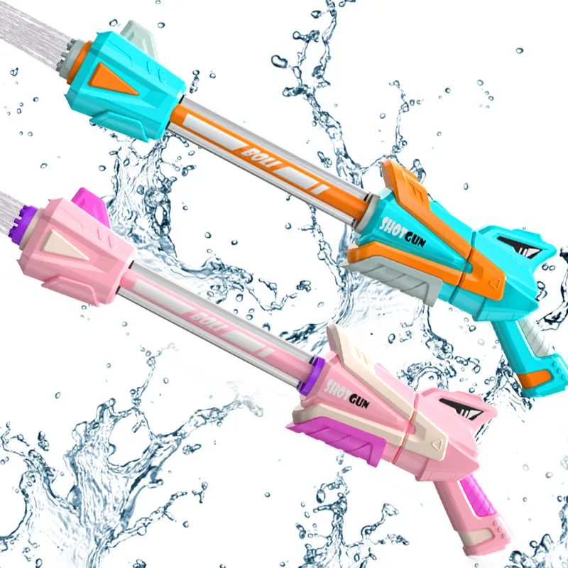 XST  Outdoor Beach Swimming Pool Game Summer Party Favor Power Large 26 Holes Stream Water Blaster Long Water Gun