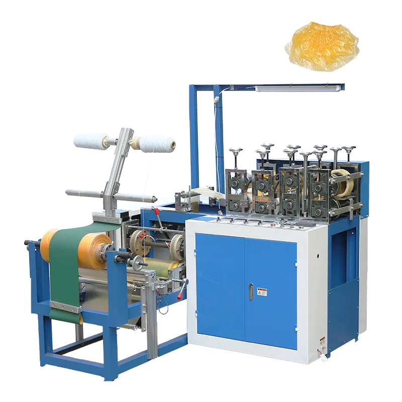 High Speed Disposable Surgical Nonwoven PE CPE Shoe Cover Making Machine