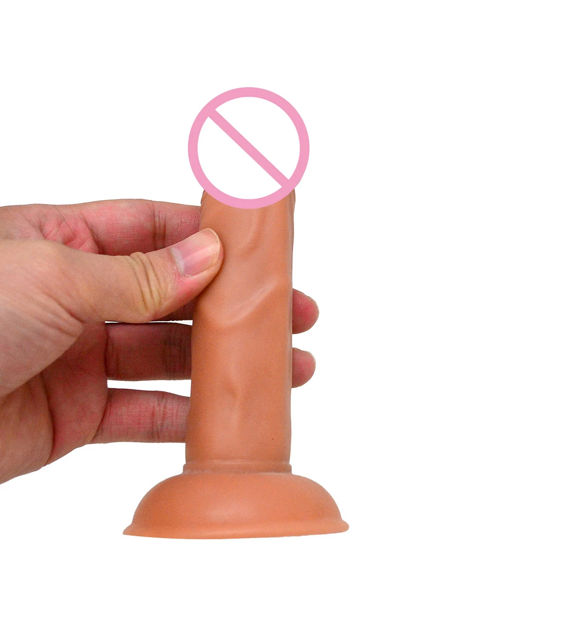 Realistic Dildo Ultra Low Price Cheap Small PVC Cute Dildo Penis with Suction Cup Dongs Stimulate Lifelike Feeling sex toy