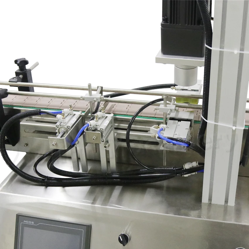 YL-DL Wholesale Prices Small Desktop Automatic Chocolate Pepper Sauce Food Cream Capping Labeling and Filling Production Line