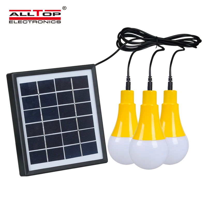 ALLTOP Portable Solar Battery Power 5w Outdoor Lighting Garden Decoration Outdoor Led Bulb Lamp