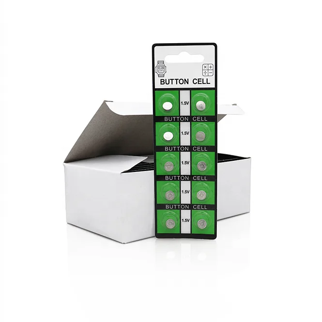 Alkaline Button Cell LR44 AG13 Battery for Watch Cheap Price 1.5V Metal Silver CR2032 Coin Cell OEM/ODM