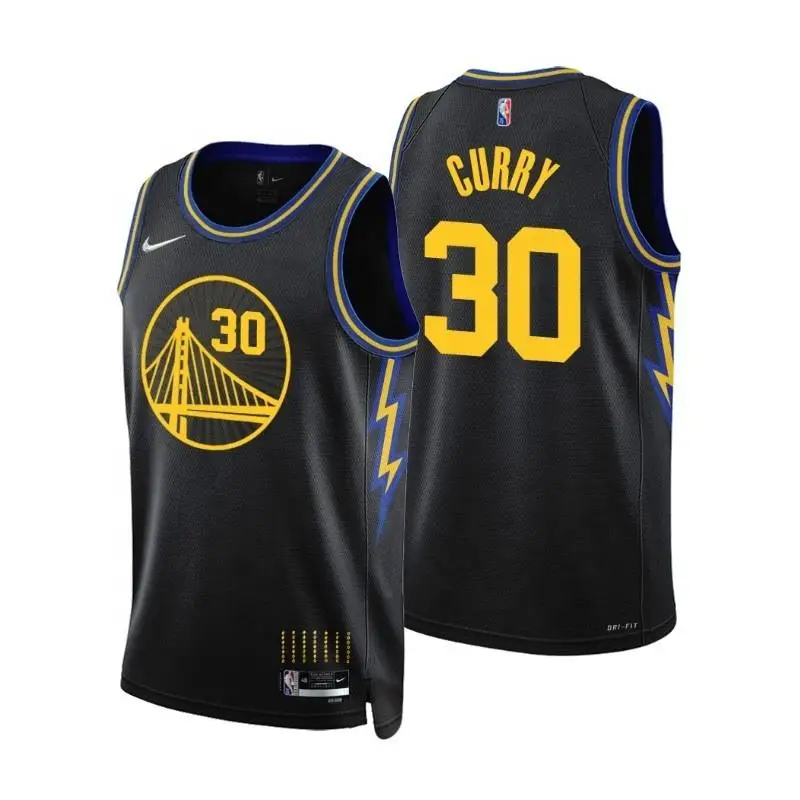 SDB-036 2022/23 мужской свитер «Голден Стэйт Город воинов финальной Джерси #22 Уиггинс Стефен Карри #30 баскетбольная майка Джерси