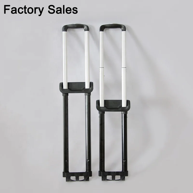 
Fashion Adaptable Travel Suitcase Trolley Parts Extension Trolley Telescopic Handle with 3 stages for Luggage Suitcase 