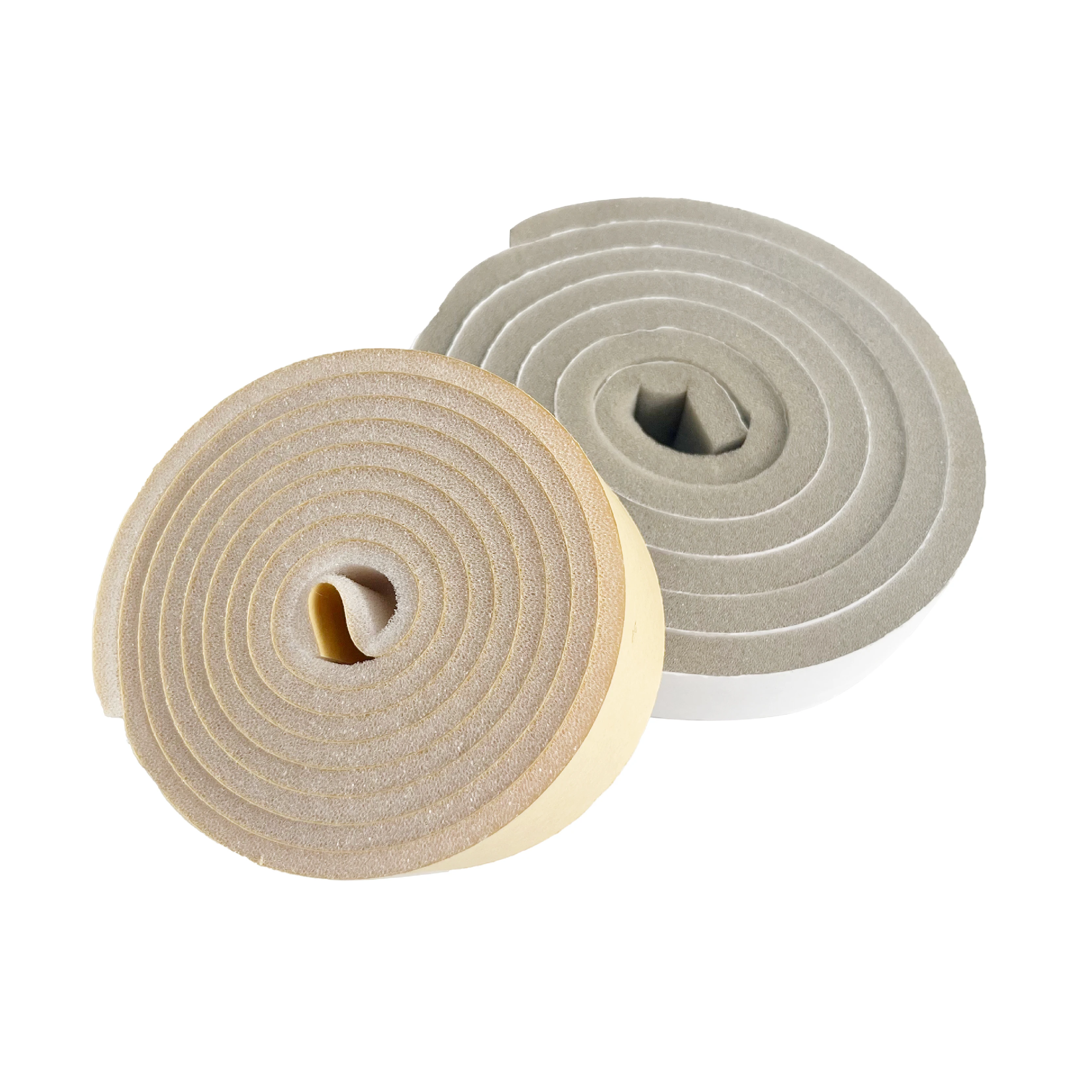Open cell PU Self-Adhesive Backed Foam Strips sealing foam strip For doors and windows