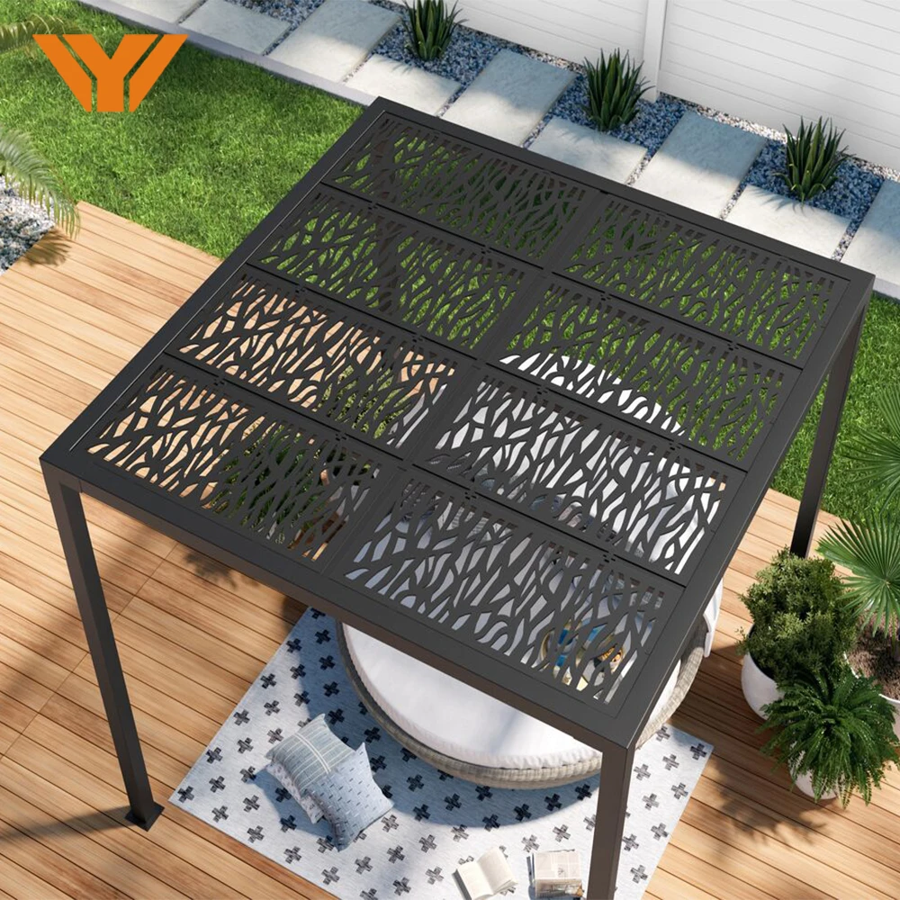 Decorative Aluminum Private Garden Fence Yard Fence