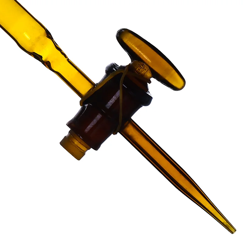 High borosilicate 3.3 glass burette  Acid Base burette with ce iso