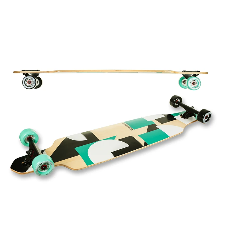 Complete Pro Speed Drop Longboard Skate Board Cruiser Freeboard with 7ply Canadian Maple