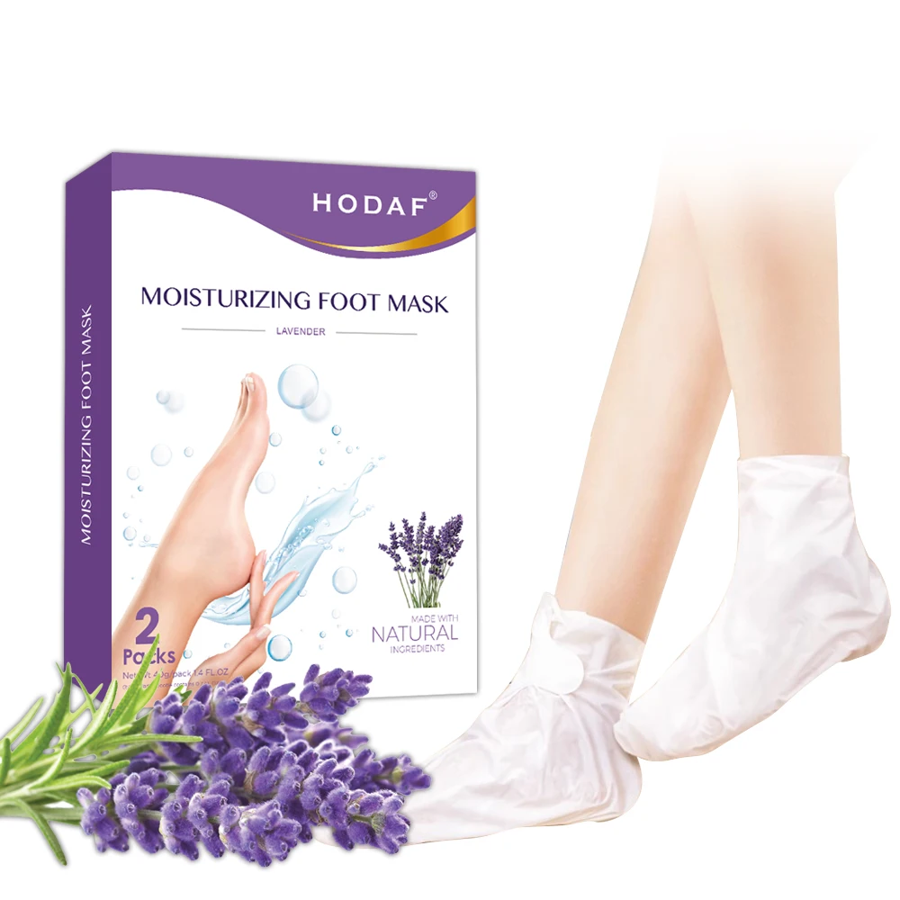 Hot Selling Products Dry Skin Socks  Vegan Organic Private Label Foot Peeling Mask Foot Mask