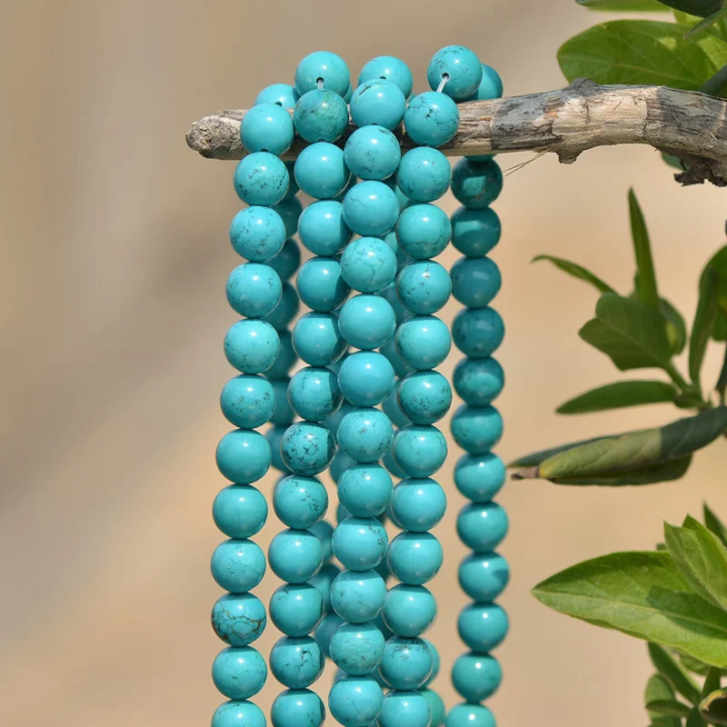 
Optimized turquoise ball loose pine products wholesale factory direct sales gemstone bead crystal beads wholesale beads 
