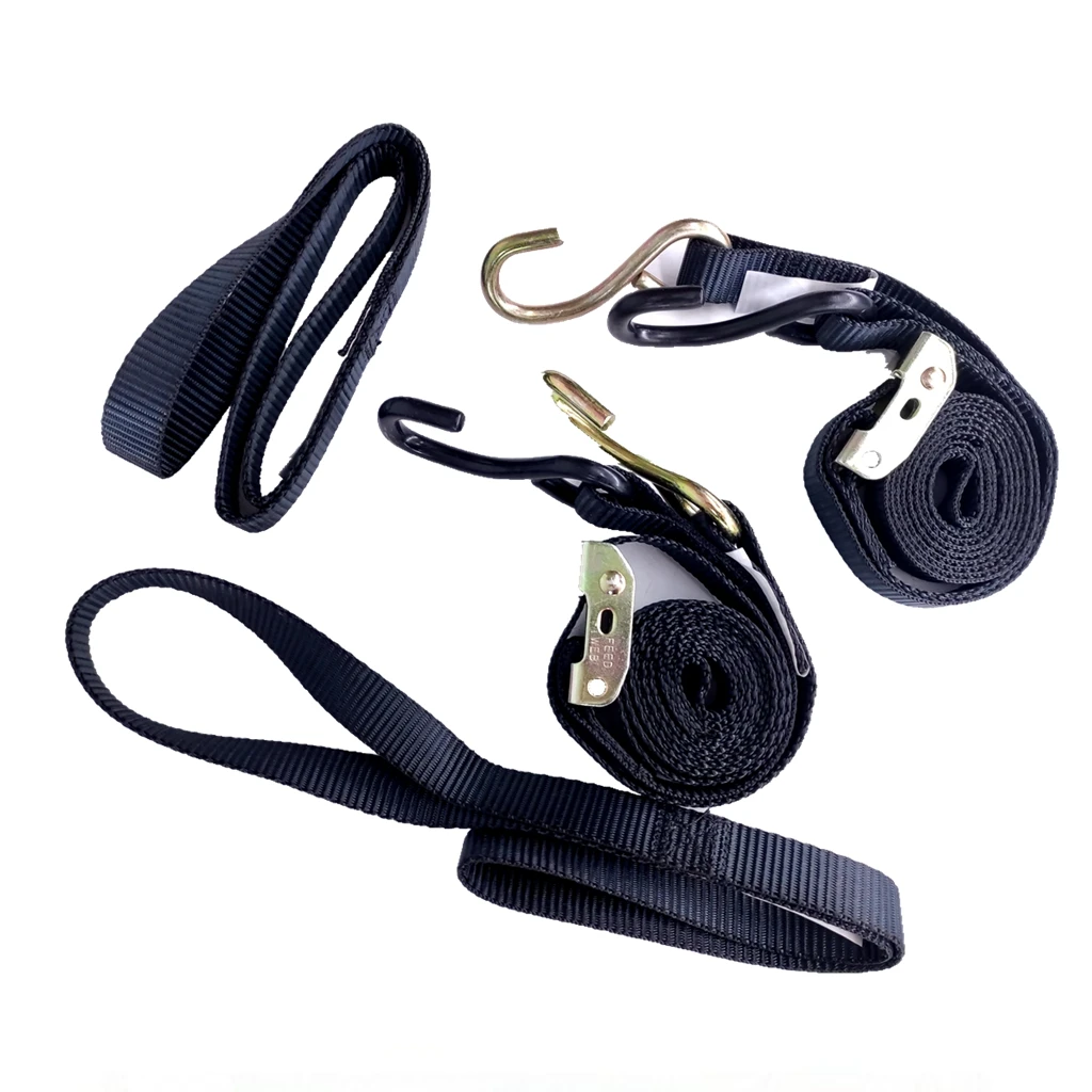 Профессиональный велосипедный мотоциклетный грузовой Ремень Пряжка для камеры ремень с S крючком и мягкими петлями храповой ремень