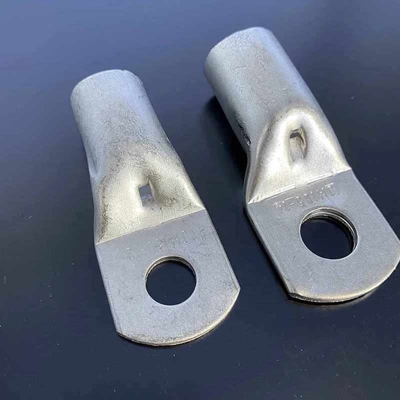 Медные кабельные наконечники, соединяющие плоский заземляющий наконечник кабеля