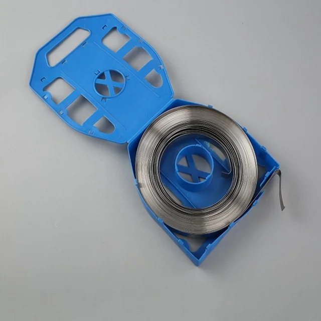 Stainless Steel Strap Banding 12MM 16MM 19MM Width 0.7MM 0.76MM Thickness 201 304 316 Material Pack of 30/50 Meter
