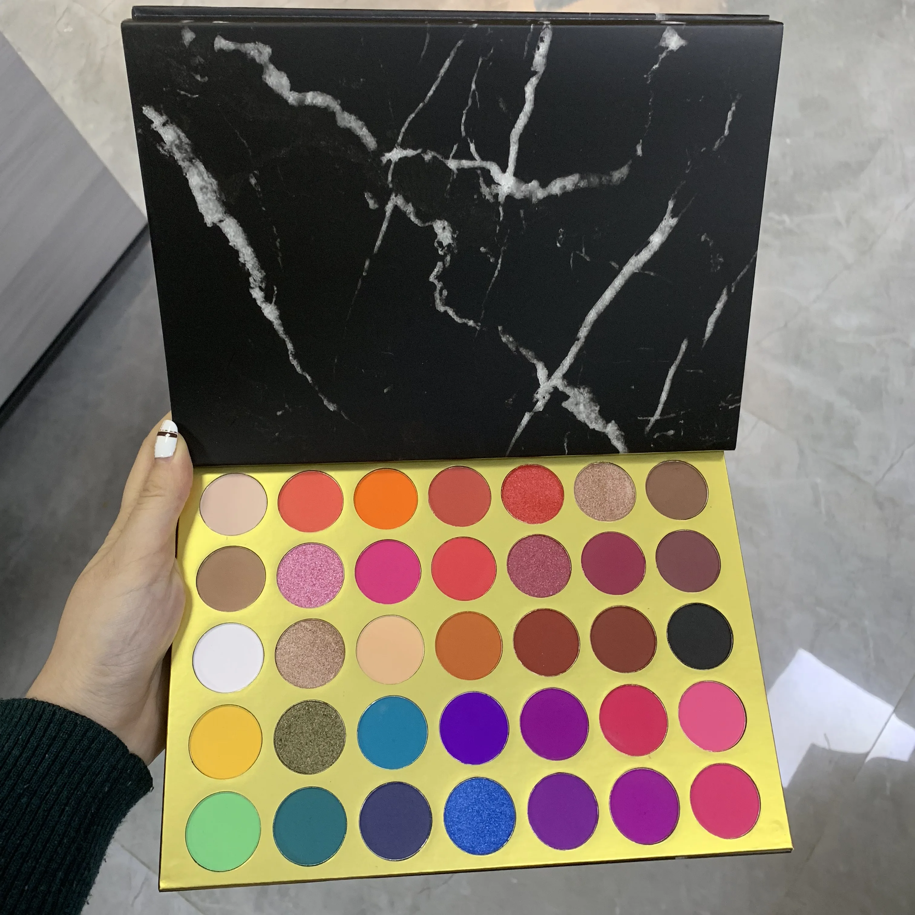 Newest cosmetics lipstick lip palette packaging 15 color high quality matte lip color palette