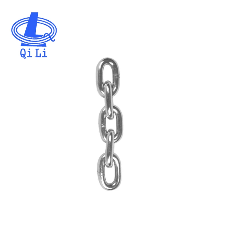 stainless steel 304/316 DIN766 welded link chain
