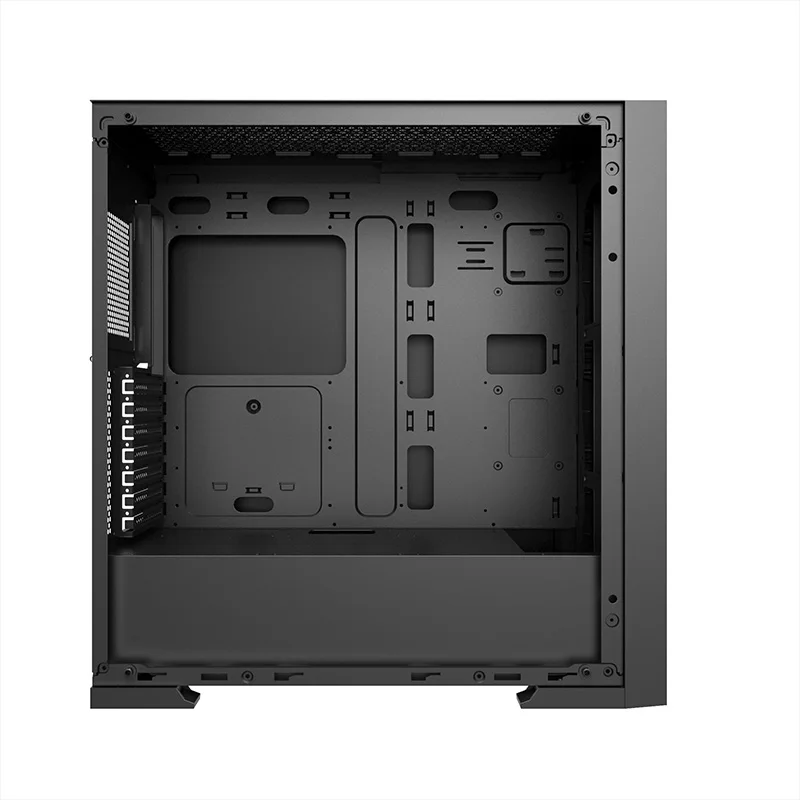 SNOWMAN New Arrival Top Tower PC Gaming Case Tempered Glass Side Panel Cable Management 360mm Radiator Support Black Case