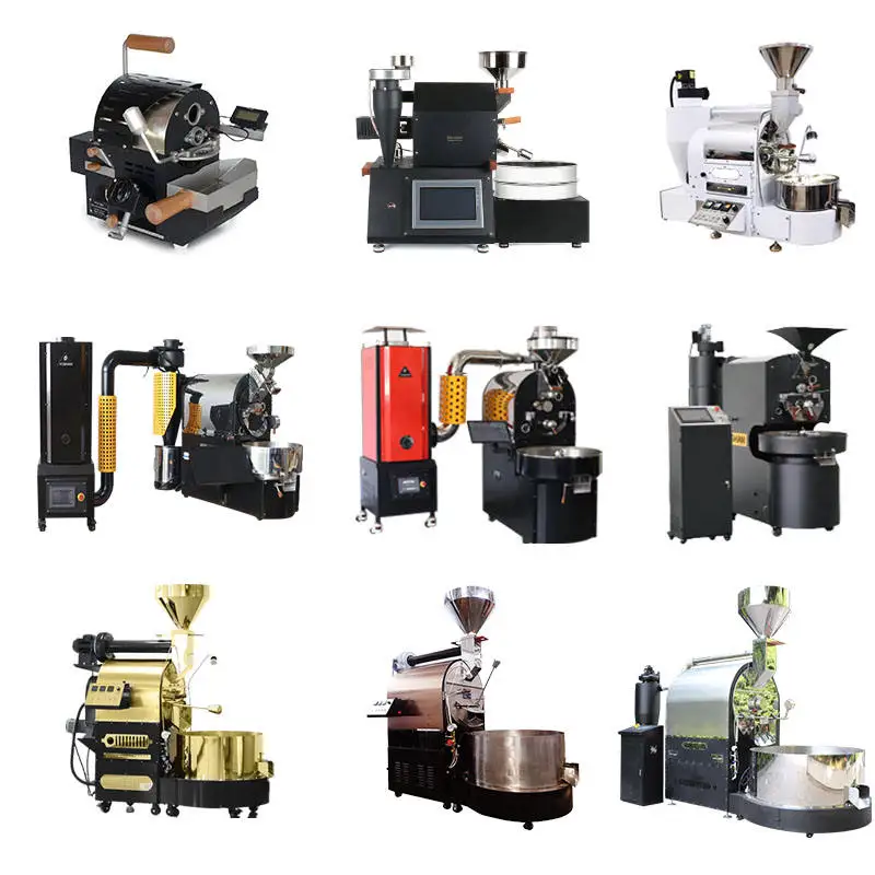 6kg 20kg Roasters 12 Kg Roasting 100kg Maquina Tostadora De Cafe Industrial Commercial-coffee-roasters Coffee Roaster Machine